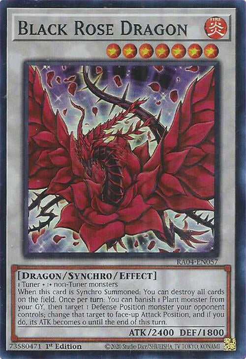 Black Rose Dragon [RA04-EN057] Super Rare | Rock City Comics