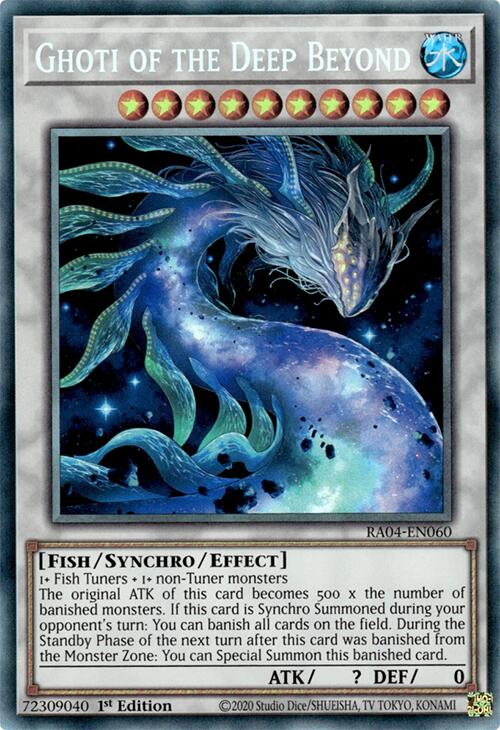 Ghoti of the Deep Beyond [RA04-EN060] Prismatic Collector's Rare | Rock City Comics