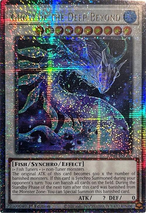 Ghoti of the Deep Beyond [RA04-EN060] Quarter Century Secret Rare | Rock City Comics