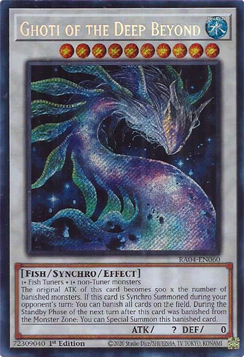 Ghoti of the Deep Beyond [RA04-EN060] Secret Rare | Rock City Comics