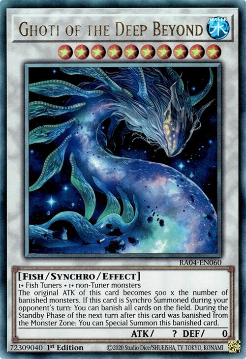 Ghoti of the Deep Beyond [RA04-EN060] Prismatic Ultimate Rare | Rock City Comics