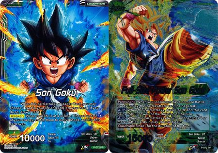 Son Goku // Full-Size Power Son Goku (P-072) [Promotion Cards] | Rock City Comics