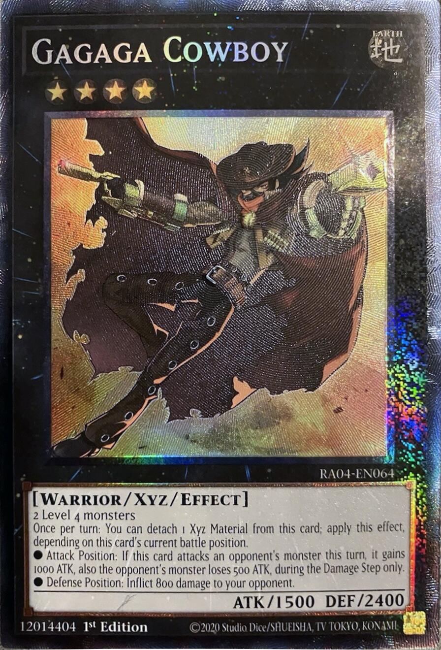 Gagaga Cowboy [RA04-EN064] Prismatic Collector's Rare | Rock City Comics