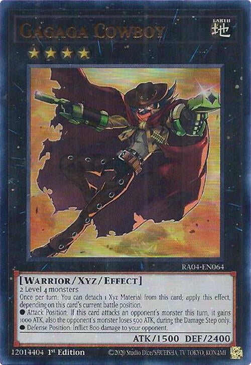 Gagaga Cowboy [RA04-EN064] Ultra Rare | Rock City Comics