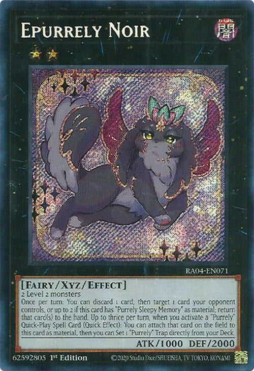 Epurrely Noir [RA04-EN071] Secret Rare | Rock City Comics