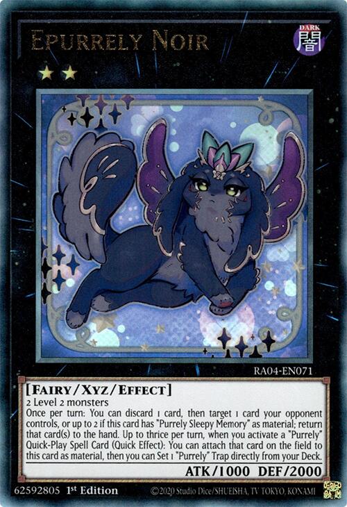 Epurrely Noir [RA04-EN071] Prismatic Ultimate Rare | Rock City Comics