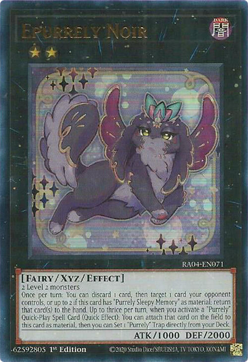 Epurrely Noir [RA04-EN071] Ultra Rare | Rock City Comics