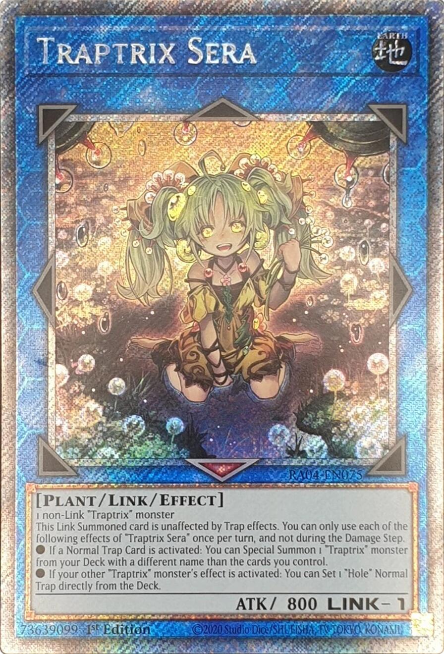 Traptrix Sera [RA04-EN075] Platinum Secret Rare | Rock City Comics