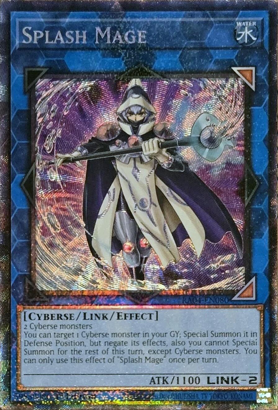 Splash Mage [RA04-EN080] Prismatic Collector's Rare | Rock City Comics