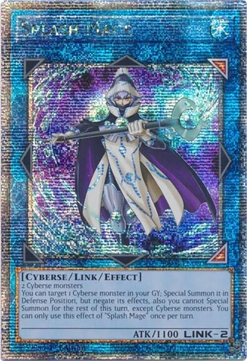 Splash Mage [RA04-EN080] Quarter Century Secret Rare | Rock City Comics