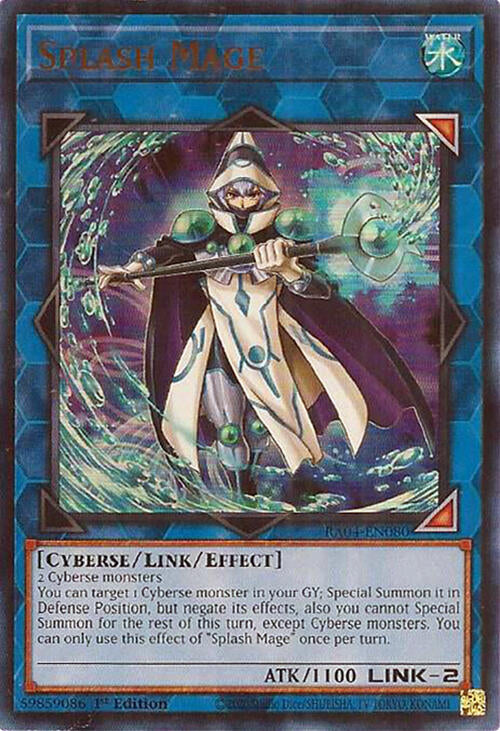 Splash Mage [RA04-EN080] Ultra Rare | Rock City Comics