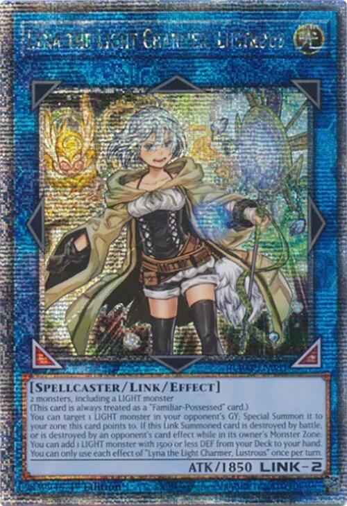 Lyna the Light Charmer, Lustrous [RA04-EN081] Quarter Century Secret Rare | Rock City Comics