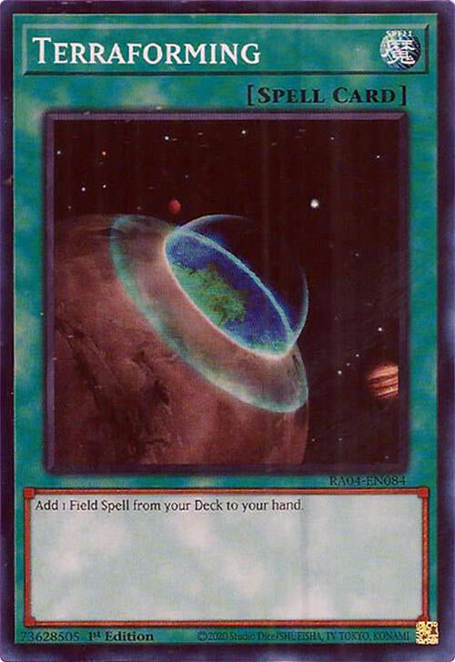 Terraforming [RA04-EN084] Super Rare | Rock City Comics