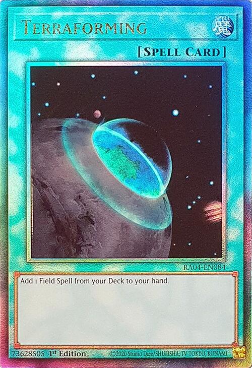 Terraforming [RA04-EN084] Prismatic Ultimate Rare | Rock City Comics