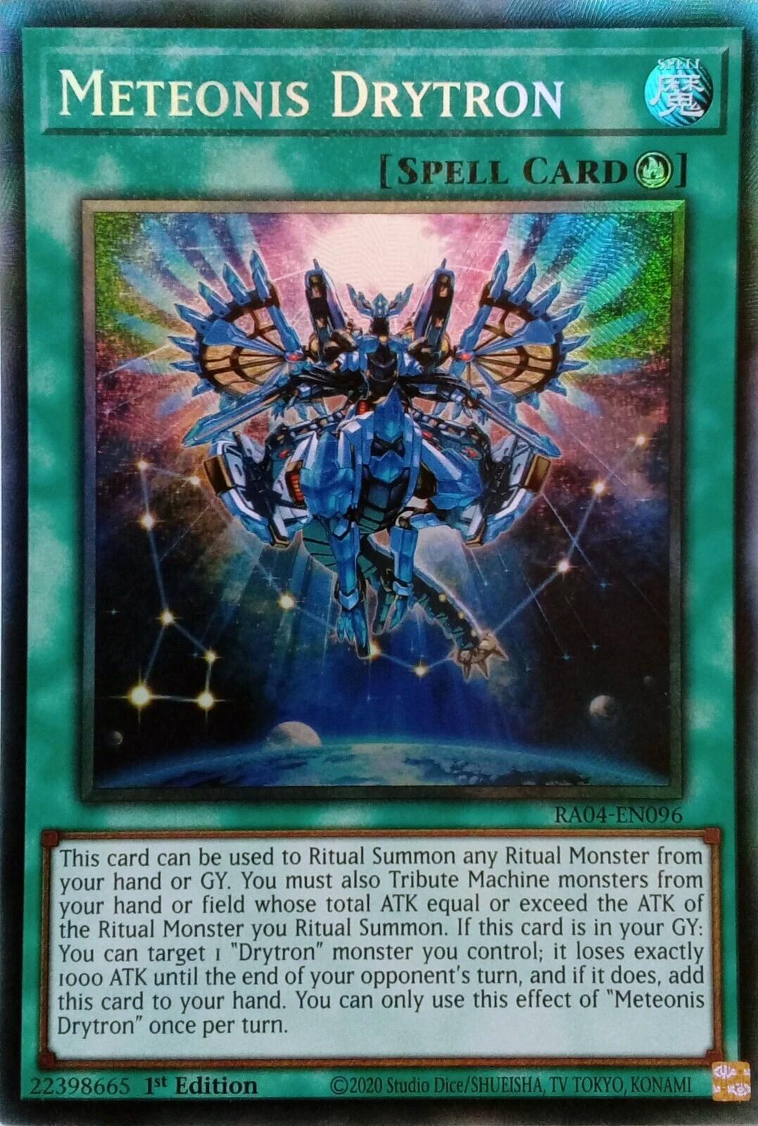 Meteonis Drytron [RA04-EN096] Prismatic Collector's Rare | Rock City Comics