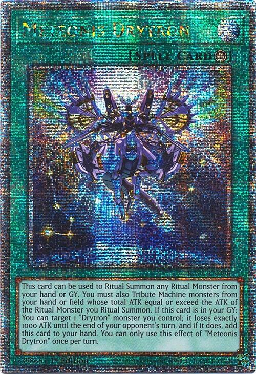 Meteonis Drytron [RA04-EN096] Quarter Century Secret Rare | Rock City Comics