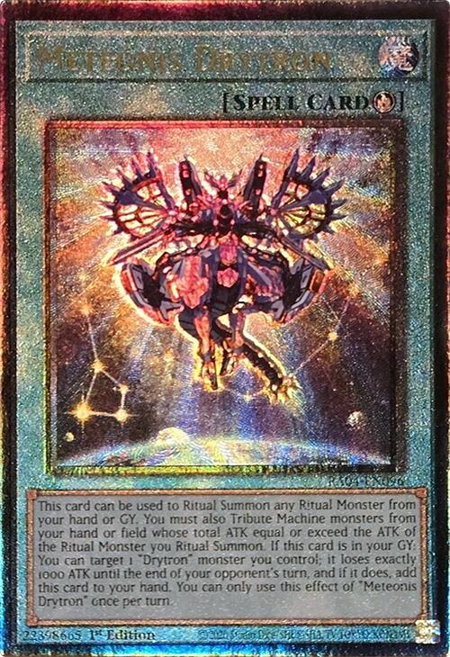 Meteonis Drytron [RA04-EN096] Prismatic Ultimate Rare | Rock City Comics