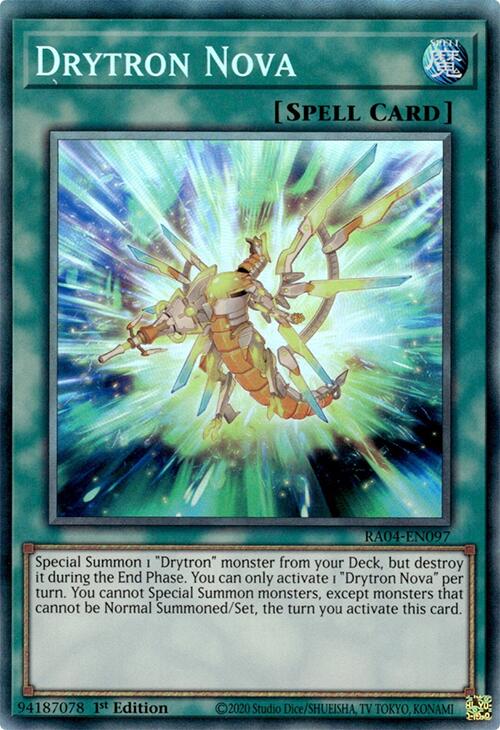 Drytron Nova [RA04-EN097] Prismatic Collector's Rare | Rock City Comics