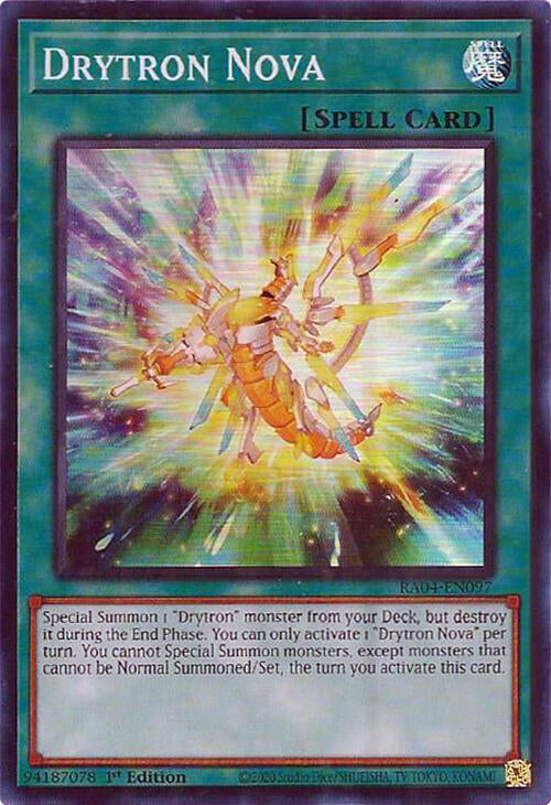 Drytron Nova [RA04-EN097] Super Rare | Rock City Comics