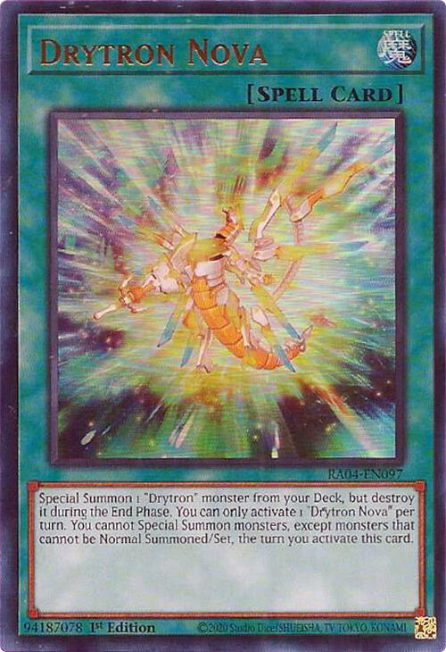 Drytron Nova [RA04-EN097] Ultra Rare | Rock City Comics
