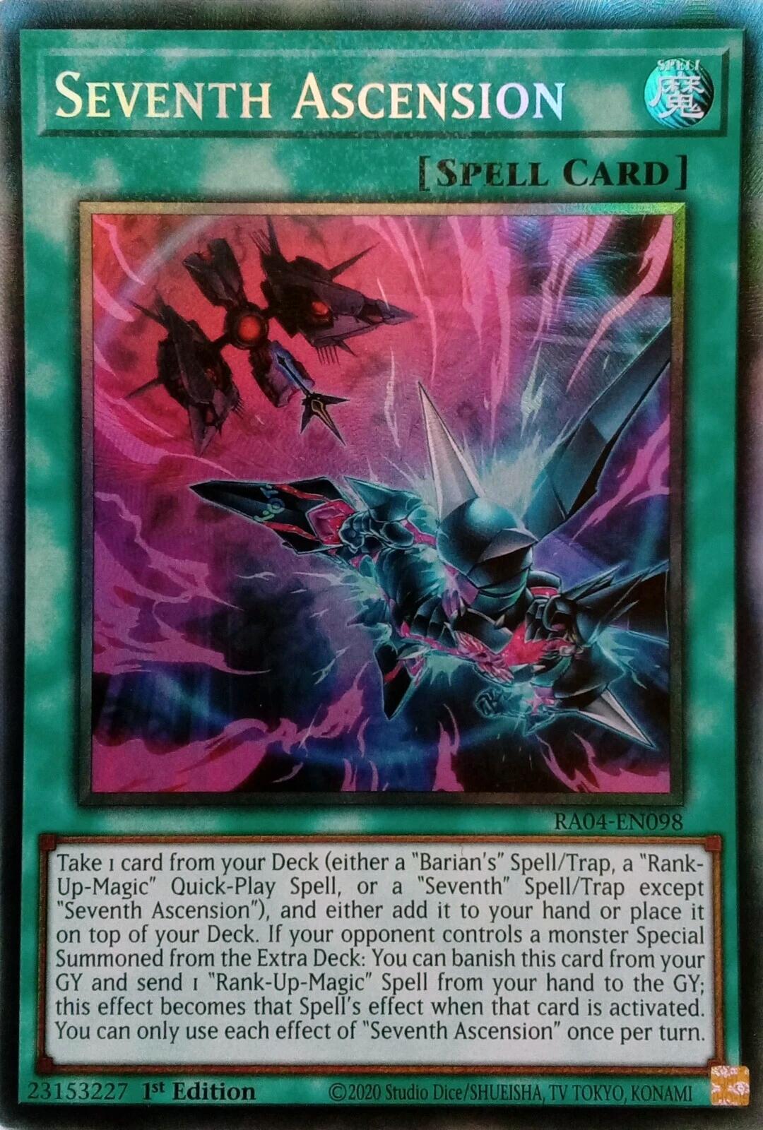 Seventh Ascension [RA04-EN098] Prismatic Collector's Rare | Rock City Comics