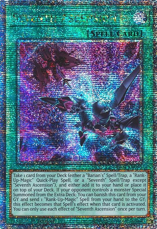 Seventh Ascension [RA04-EN098] Quarter Century Secret Rare | Rock City Comics