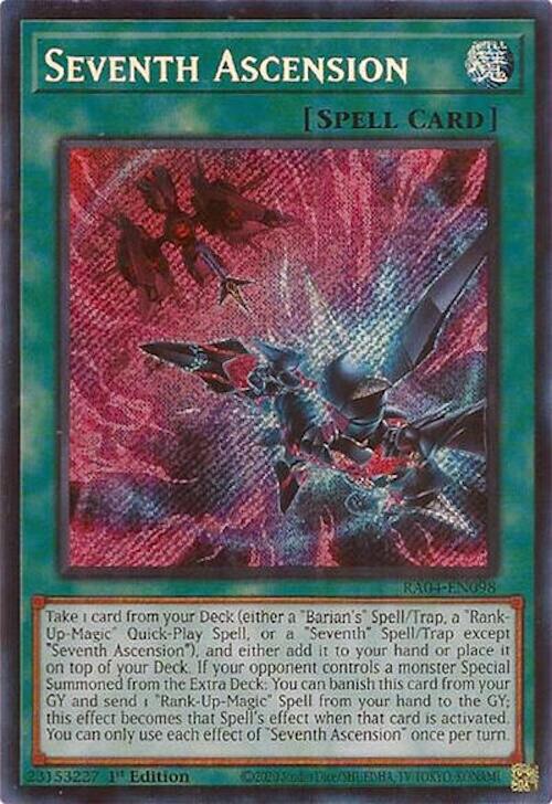 Seventh Ascension [RA04-EN098] Secret Rare | Rock City Comics