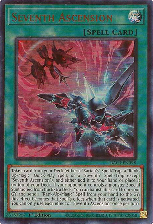 Seventh Ascension [RA04-EN098] Ultra Rare | Rock City Comics