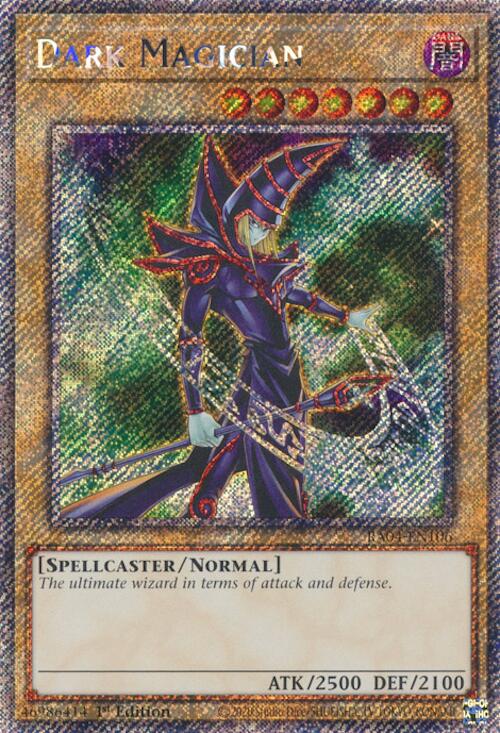 Dark Magician (6th Art) [RA04-EN106] Platinum Secret Rare | Rock City Comics