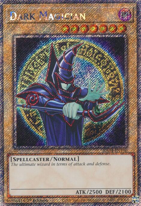 Dark Magician (9th Art) [RA04-EN106] Platinum Secret Rare | Rock City Comics