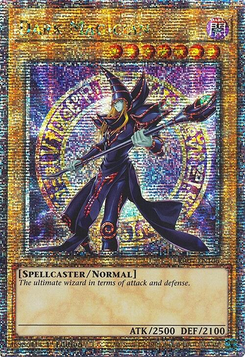 Dark Magician (8th Art) [RA04-EN106] Quarter Century Secret Rare | Rock City Comics