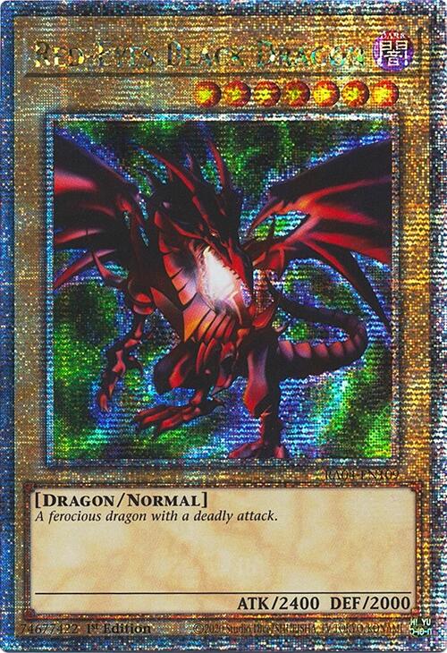 Red-Eyes Black Dragon (4th Art) [RA04-EN109] Quarter Century Secret Rare | Rock City Comics