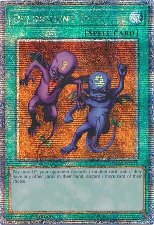 Delinquent Duo [RA04-EN114] Quarter Century Secret Rare | Rock City Comics