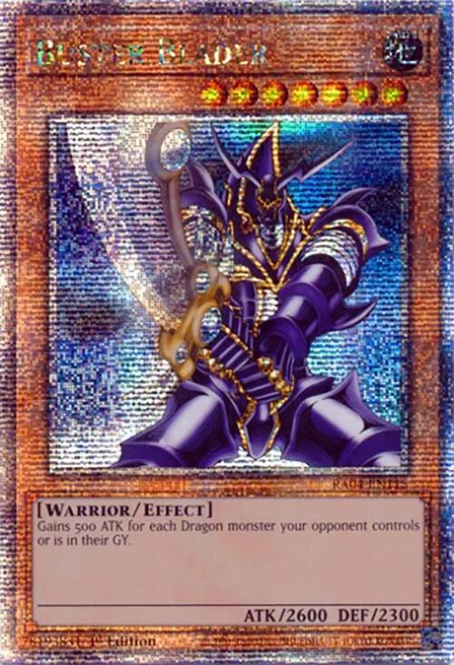 Buster Blader [RA04-EN115] Quarter Century Secret Rare | Rock City Comics