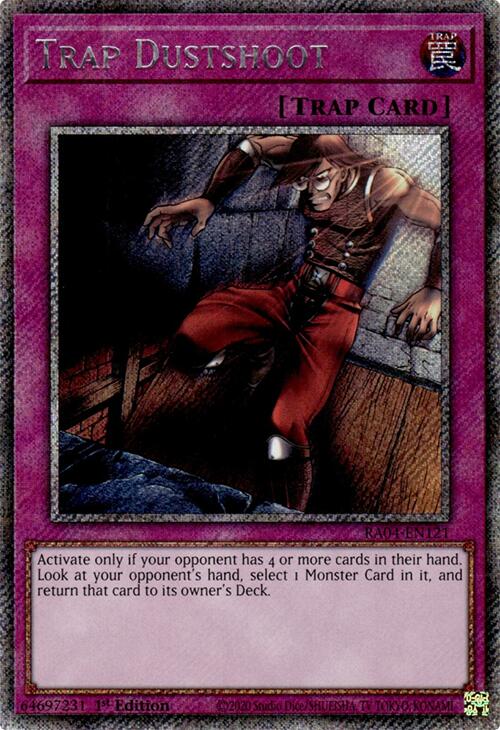 Trap Dustshoot [RA04-EN121] Platinum Secret Rare | Rock City Comics