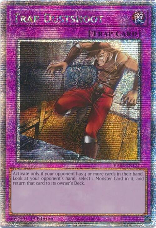 Trap Dustshoot [RA04-EN121] Quarter Century Secret Rare | Rock City Comics