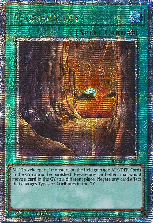 Necrovalley [RA04-EN122] Quarter Century Secret Rare | Rock City Comics