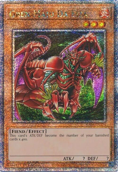 Gren Maju Da Eiza [RA04-EN124] Quarter Century Secret Rare | Rock City Comics