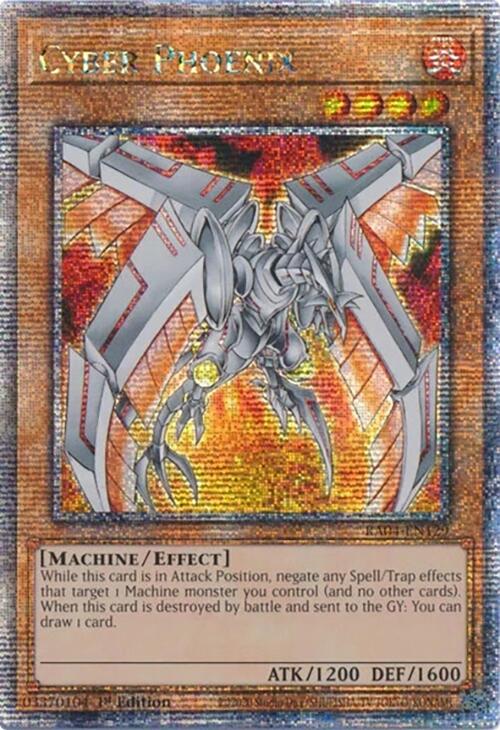 Cyber Phoenix [RA04-EN129] Quarter Century Secret Rare | Rock City Comics