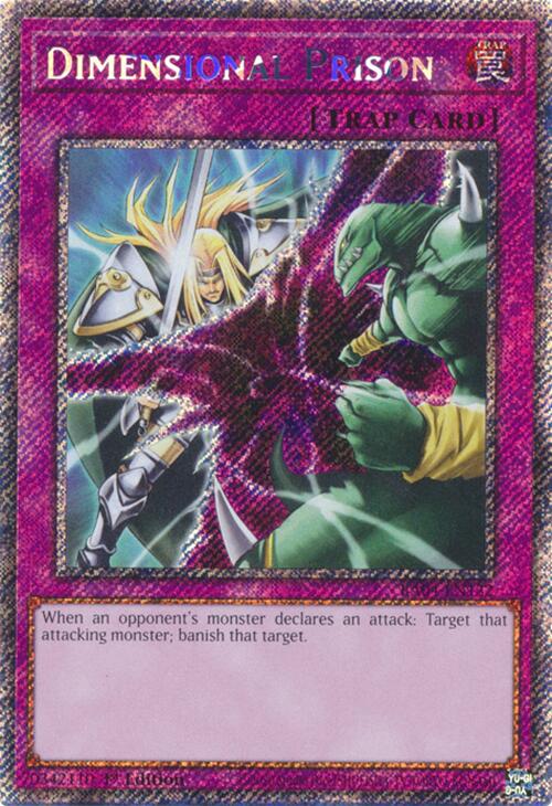 Dimensional Prison [RA04-EN132] Platinum Secret Rare | Rock City Comics