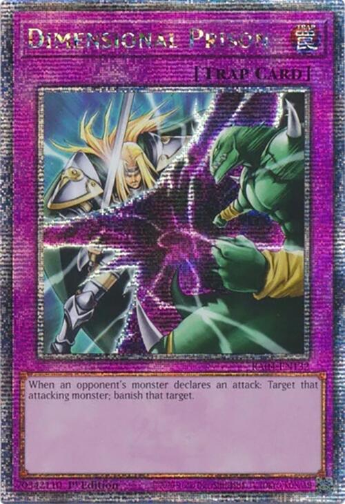 Dimensional Prison [RA04-EN132] Quarter Century Secret Rare | Rock City Comics
