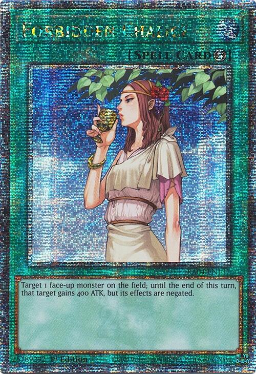 Forbidden Chalice [RA04-EN137] Quarter Century Secret Rare | Rock City Comics