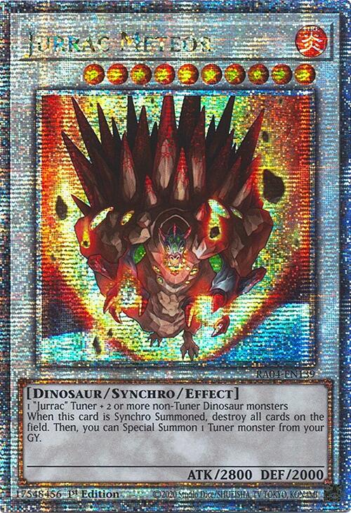 Jurrac Meteor [RA04-EN139] Quarter Century Secret Rare | Rock City Comics