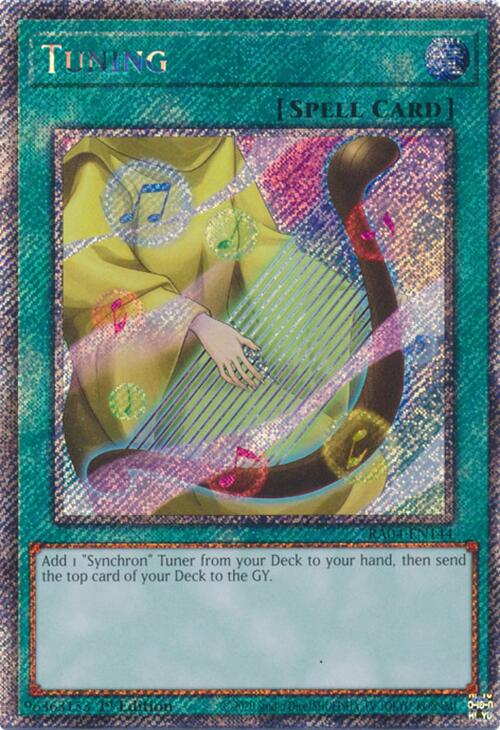 Tuning [RA04-EN144] Platinum Secret Rare | Rock City Comics