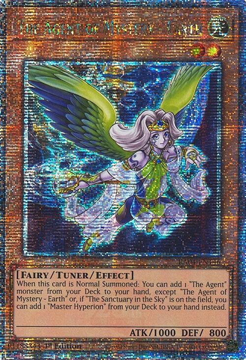 The Agent of Mystery - Earth [RA04-EN146] Quarter Century Secret Rare | Rock City Comics