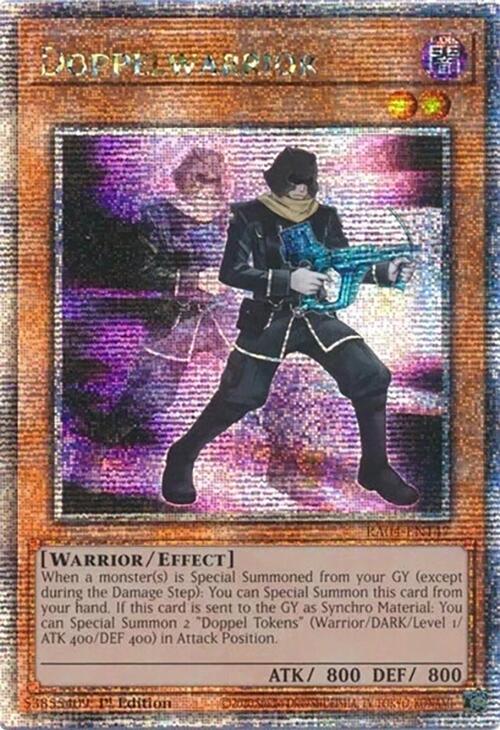Doppelwarrior [RA04-EN147] Quarter Century Secret Rare | Rock City Comics