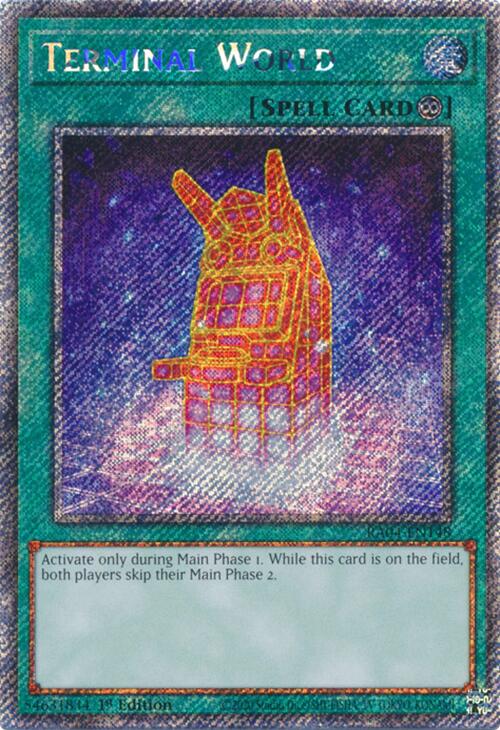 Terminal World [RA04-EN148] Platinum Secret Rare | Rock City Comics