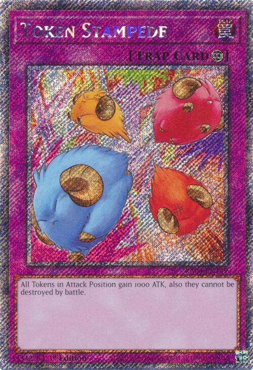 Token Stampede [RA04-EN149] Platinum Secret Rare | Rock City Comics