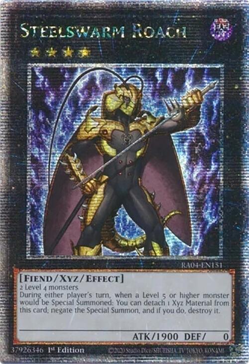 Steelswarm Roach [RA04-EN151] Quarter Century Secret Rare | Rock City Comics