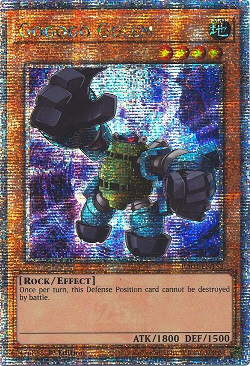 Gogogo Golem [RA04-EN152] Quarter Century Secret Rare | Rock City Comics